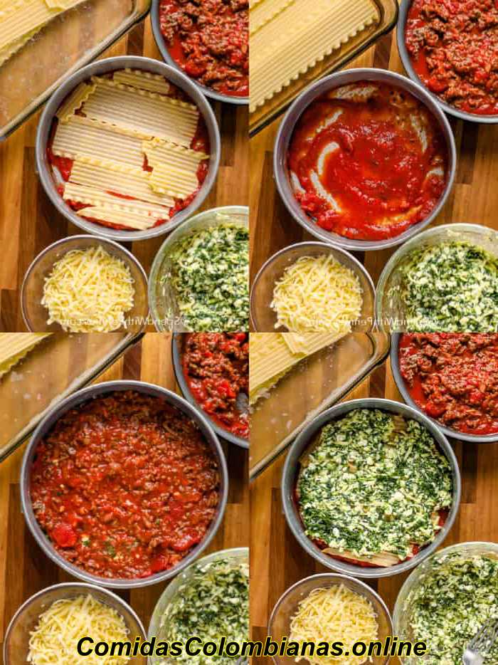 4 pasos para colocar Instant Pot Lasagna